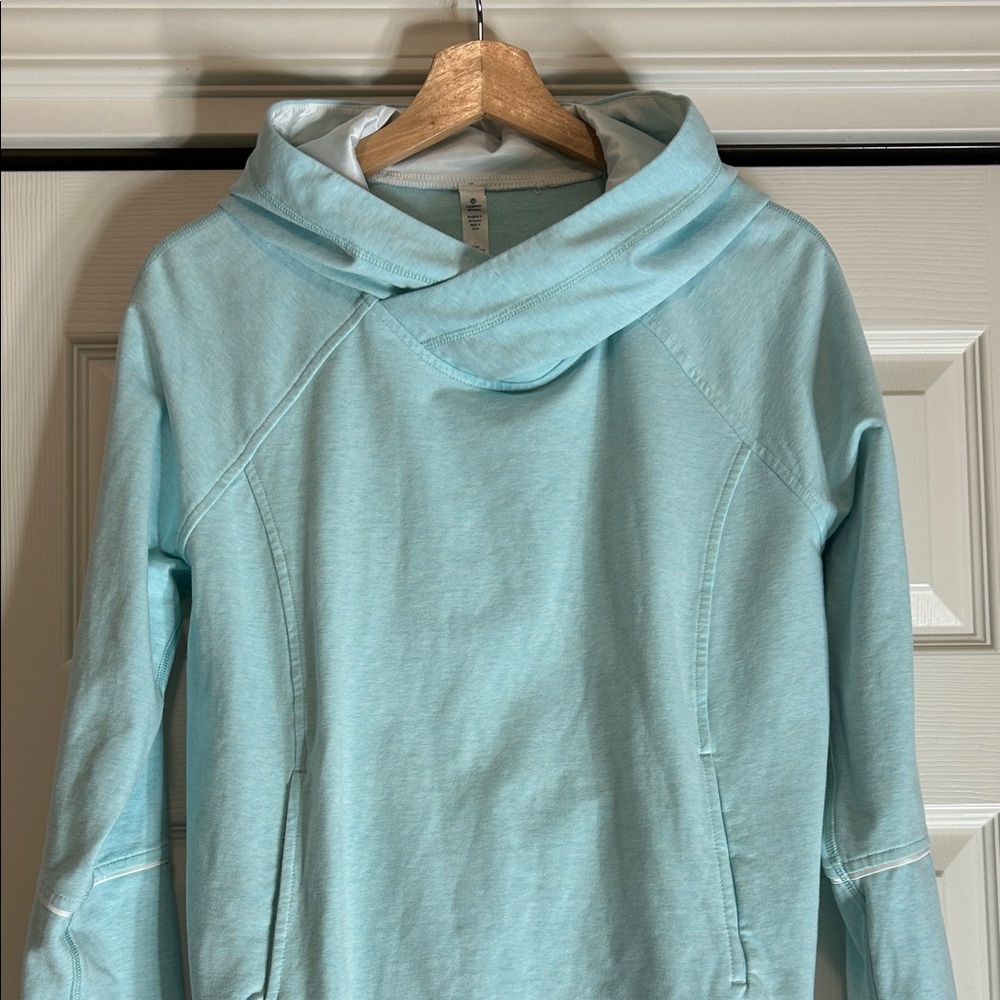 Lululemon All Good Pullover Women's Light Green Hoodie Size 8 NWT